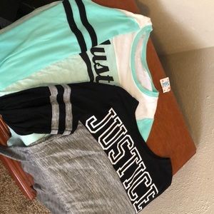 Justice shirts